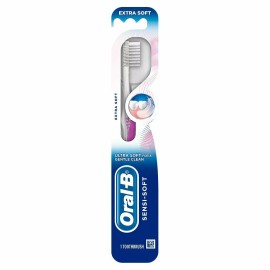Oral-B Oral B Sensi Soft Toothbrush Extra Soft Bristles Gentle Clean Teeth Gums 1 ct