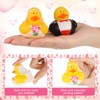 Jexine 24 Pcs Wedding Rubber Ducks Bride and Groom Rubber