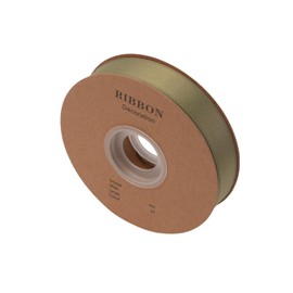 RibFlox Double Side Satin Ribbon, Continuous 20 Yards,Use for Craft Bows Bouquet, Gift Wrapping, Wedding Decoration, Floral Arrangement (Army Green, 4/5 inch)