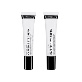 The INKEY List Caffeine Eye Cream 15ml (Pack of 2), Improves Dark Circles, Brightens Under Eye, Fragrance-free, Vegan Friendly, Suitable For All Skin Types