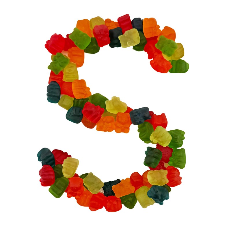 Smarty Stop Mix Mini Gummy Bears, Assorted Baby gummy Bear