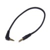 φ3.5mm Stereo Mini Plug Cable, 11.8 inches (30 cm) (Large-Straight