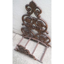 UD Fancy Iron Garden Hose Holder Wall Hose Hanger Reel