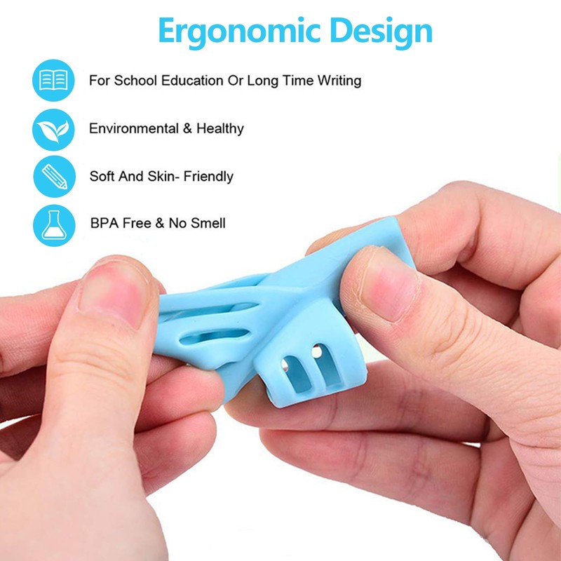 YTSMFL Writing Aid for Children's Pen, Pack of 10 Ergonomic