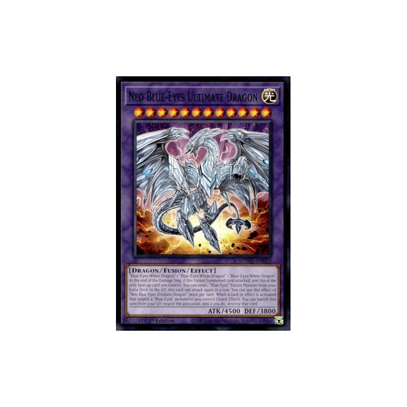 Neo Blue-Eyes Ultimate Dragon - SDWD-EN035 - Common - 1st