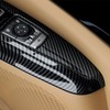 4Pcs Car Interior Window Switch Panel Cover Side Door Glass