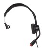 RJ9 Telephone Headset Noise Cancelling Unilateral Corded Business Headphone with