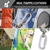 15 Pack Heavy-Duty Chain Hooks Quick Links - 304 Stainless