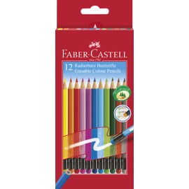 Faber-Castell 12 Erasable Colour Pencils