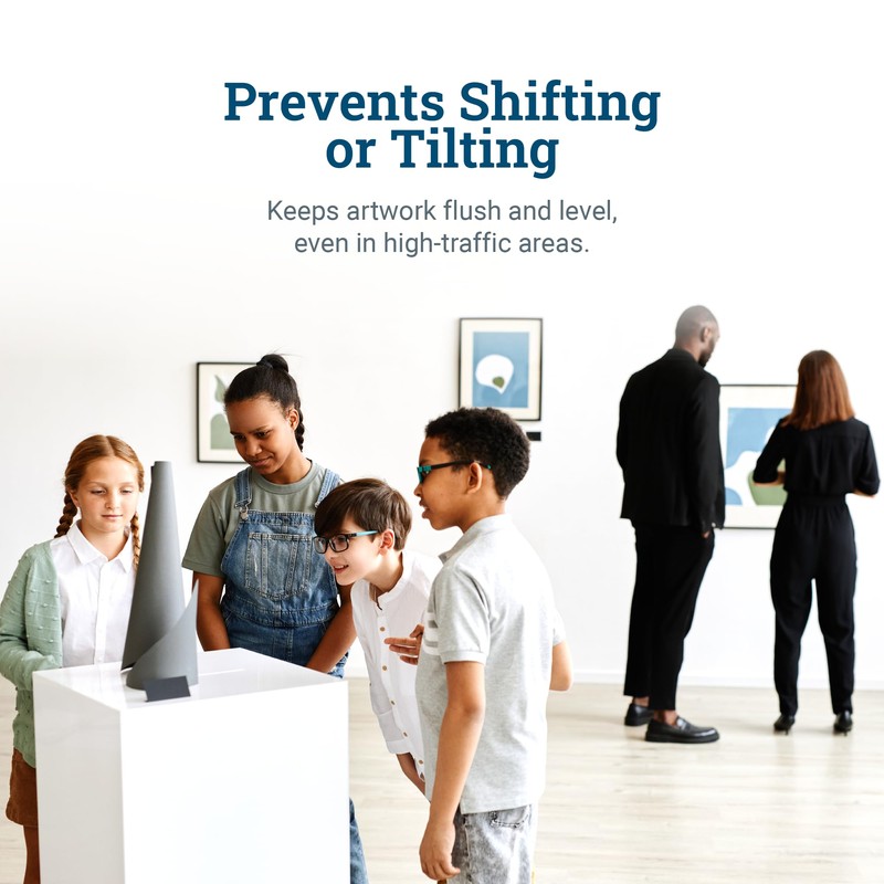 Picture Hanging Security Wall Support Brackets with Screws| Security Bracket,