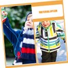 Abaodam 6Pcs Glove Leash Clips Bright Color Mitten Straps with