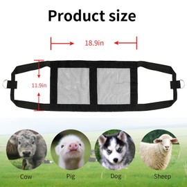 Lamb Sling for Weighing Animals, Calf Scale Hanging Weight Scale Sling, Assist Sling Hang Scale for Weighing Lamb Baby Alpaca Newborn Livestock
