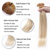 Keratin Pre Bonded I Tip Human Hair Extensions Stick Tip