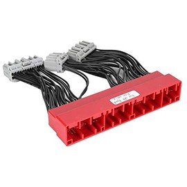 Duokon OBD2A to OBD1 Jumper ECU Conversion Wiring Harness Assembly for Acura Accord Civic 96-98