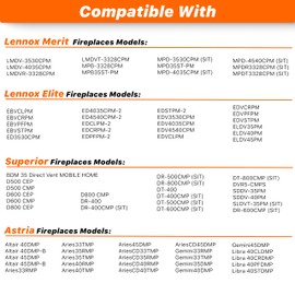 Jolipoir 69L18 Pilot Assembly for Propane Gas(LP) Fireplace,SIT Pilot Replacement for Lennox Elite, Merit, IHP, Superior, Astria Fireplaces and Inserts,Replaces 69L1801 902162 J4118 904406