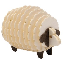 Fridolin 3D Paper Model Sheep