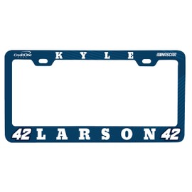 R and R Imports Kyle Larson #42 Metal License Plate Frame