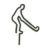 Kameyama Incense Sticks of the Day Golf Fresh Green Leaves
