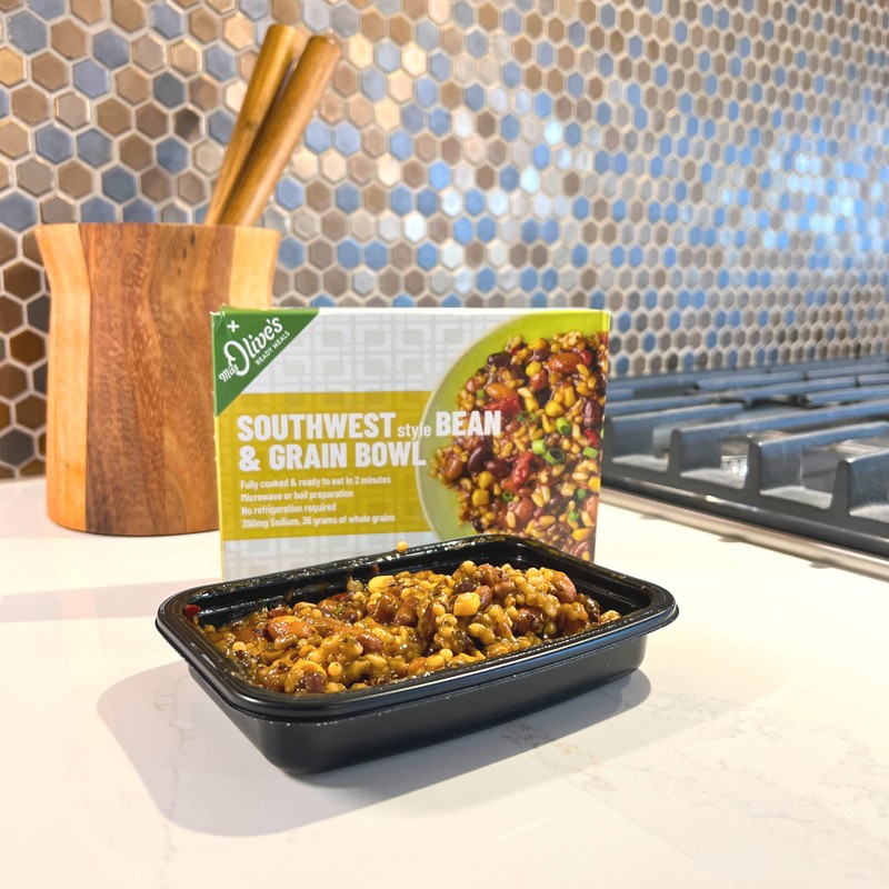 Miss Olives Southwest Style Bean & Grain Bowl Lower Sodium