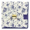 Yobundo Reversible Gauze Handkerchief, Small Flowers and Straw Hat