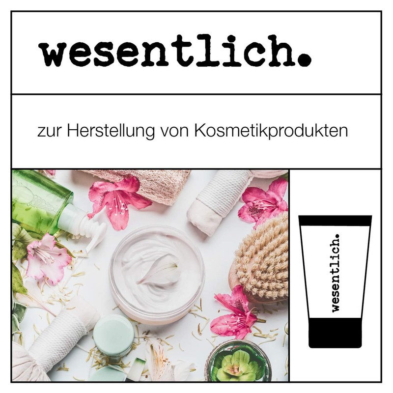 Cosmetic Base Water 1000 ml, 96% Alcohol wesentlich.