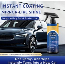 Car Coating Spray,Quick Effect Coating Agent,Car Scratch Wax Polish Spray Liquid