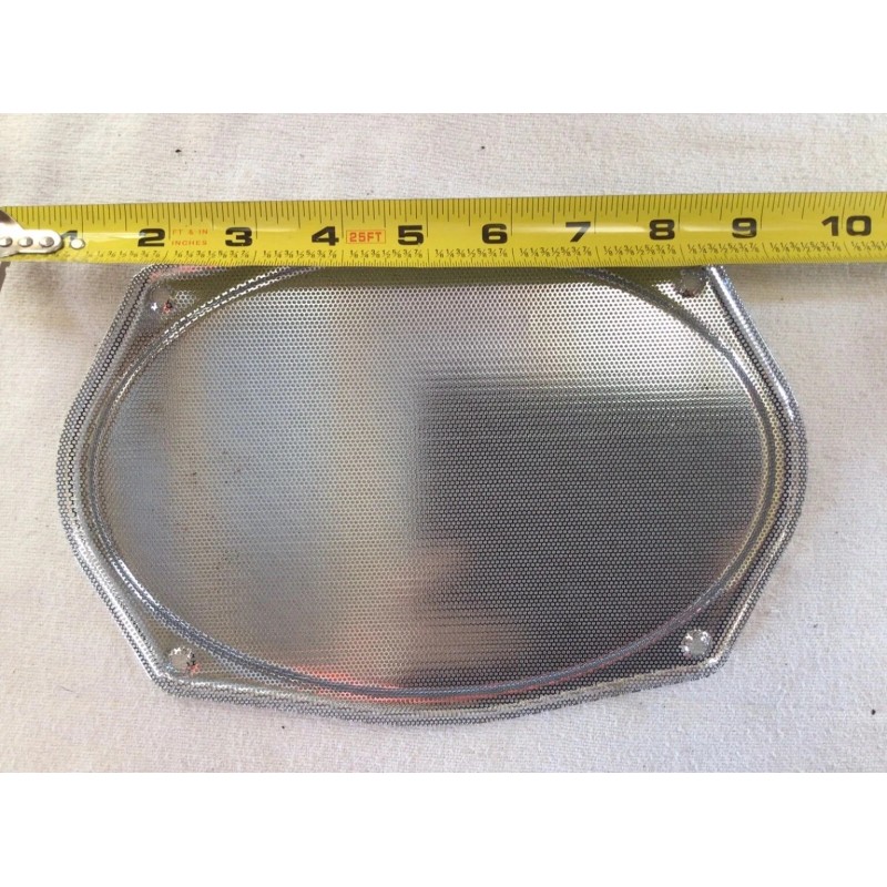 Unknown ‘55-57 Chevy 2-Vintage Style CHROME Metal Mesh Speaker Grill