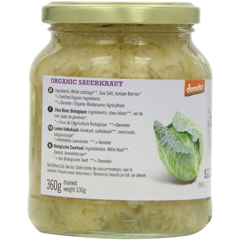 Biona | Sauerkraut - Organic | 12 x 360g