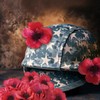 sesameless 50 Set Red Poppy Artificial Flowers,Remembrance Day Decorations,Lest We