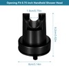 Suction Cup Shower Head Holder, Adjustable Relocatable Shower Handle Wand