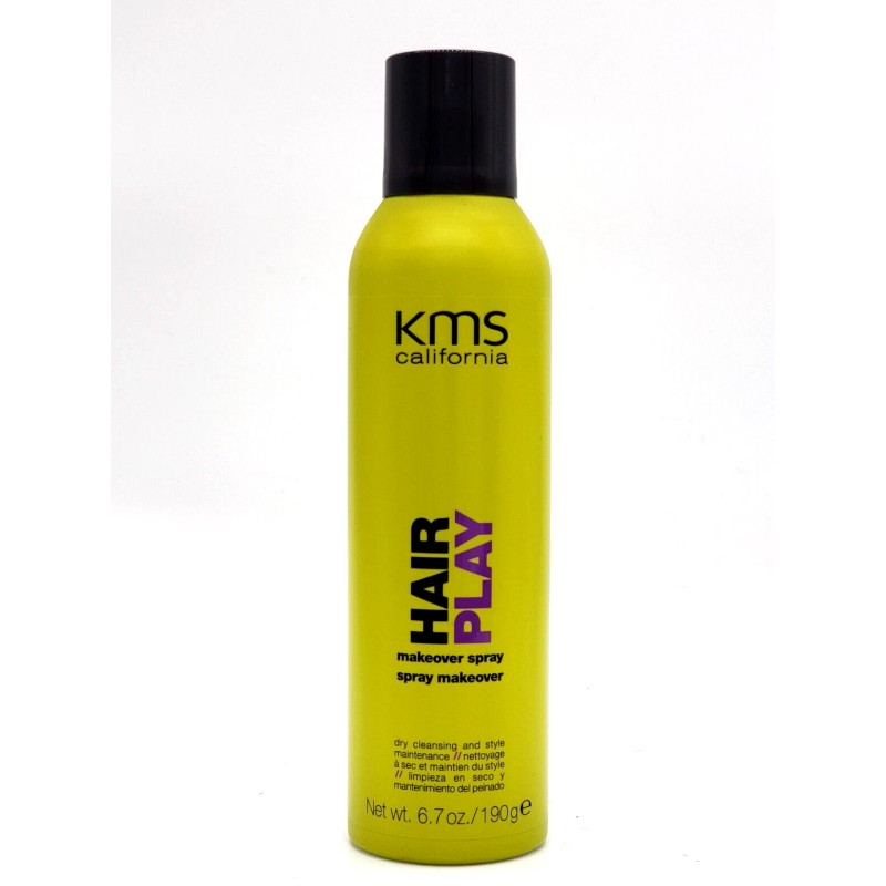 KMS Hair Play Makeover Hairspray 6.7 oz for Dry Cleansing