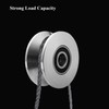 Sliding Gate Rollers Stainless Steel V Groove Wheel Heavy Duty