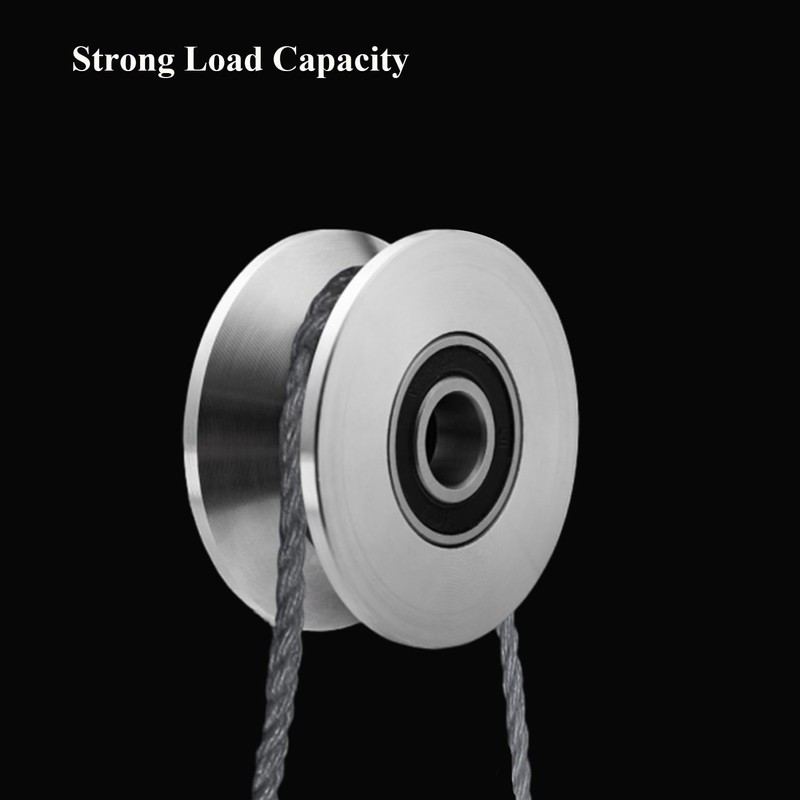 Sliding Gate Rollers Stainless Steel V Groove Wheel Heavy Duty