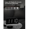 Mesqool Extra Loud Alarm Clock with Vibration for Bedroom, Bed