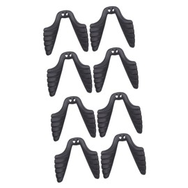 TEHAUX 8 Pcs Glasses Nose Pads Eyeglass Pads for Nose Glasses Supplies Nose Bridge for Glasses Sunglasses Nose Grips Nose Pads for Glasses Eyeglass Support Silica Gel Conjoined Stipule