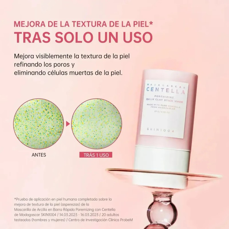SKIN1004 Mascarilla de Arcilla en Barra de Centella Madagascar Control