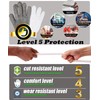 CPTDCL 316L Stainless Steel Mesh Cut Resistant Gloves Kitchen Butcher