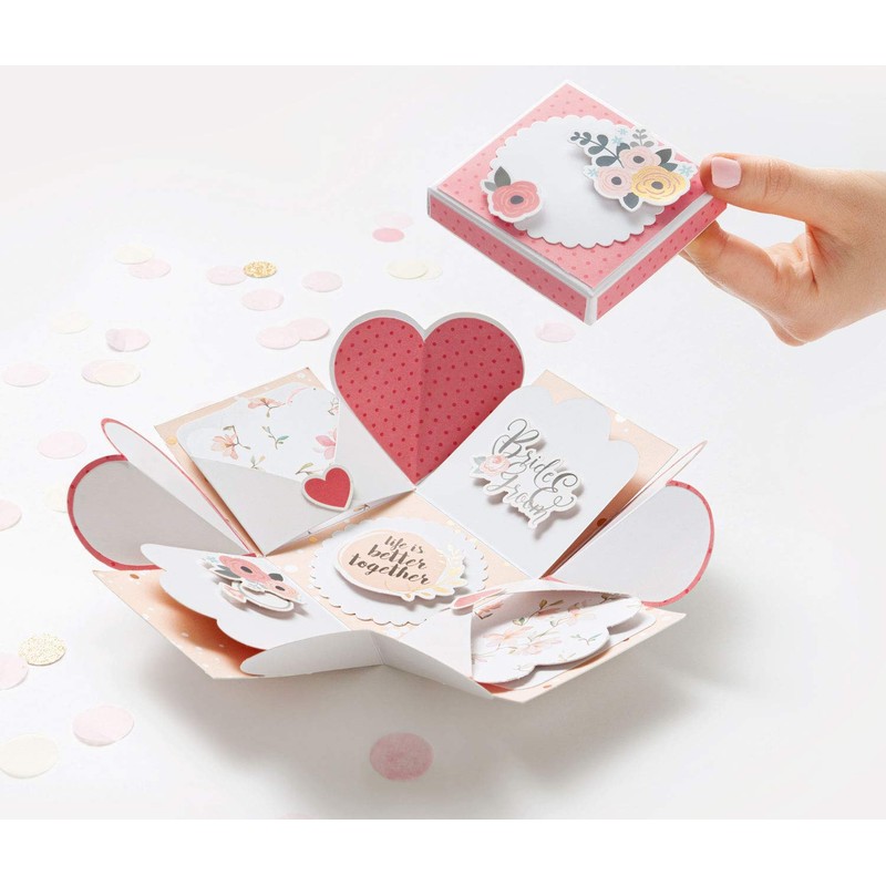 folia 11610 - Explosion Box Romance Craft Set, Original Gift