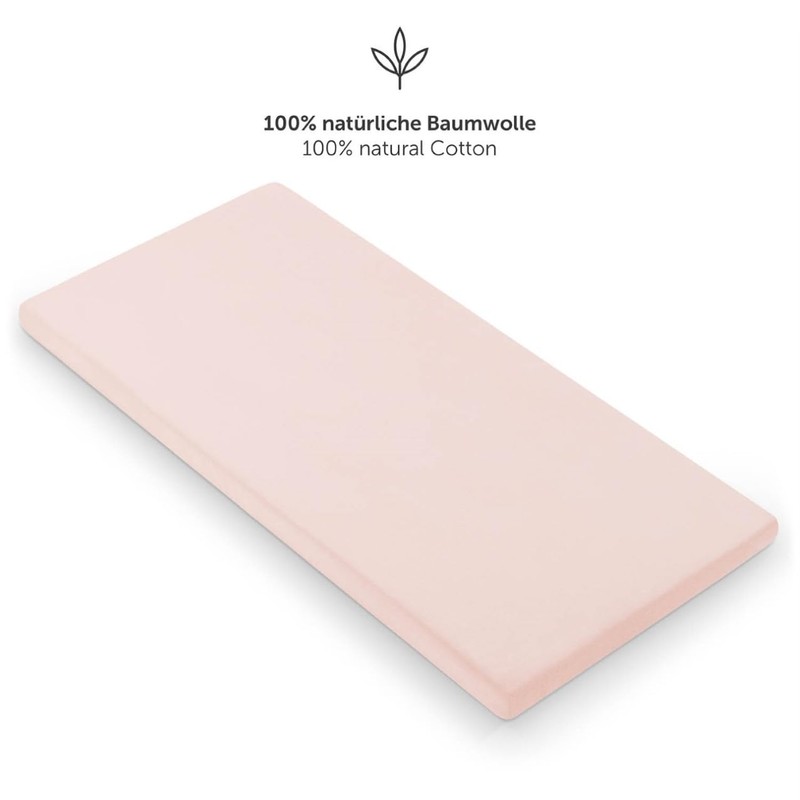 Laleni Jersey Fitted Sheet for Baby Cot, Oeko-Tex Certified Bed