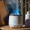 Volcano Aroma Diffuser 400ML Fine Misting Low Noise Flame Humidifier