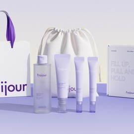 Collagen 3D Elasticity Skin Gift Set (Toner + Cream + Eye Cream x2) + Shopping Bag + Dust Bag + Eye Cream x1 / 콜라겐 입체탄력 스킨 선물세트(토너+크림+아이크림x2) +쇼핑백+더스트백+아이크림x1개