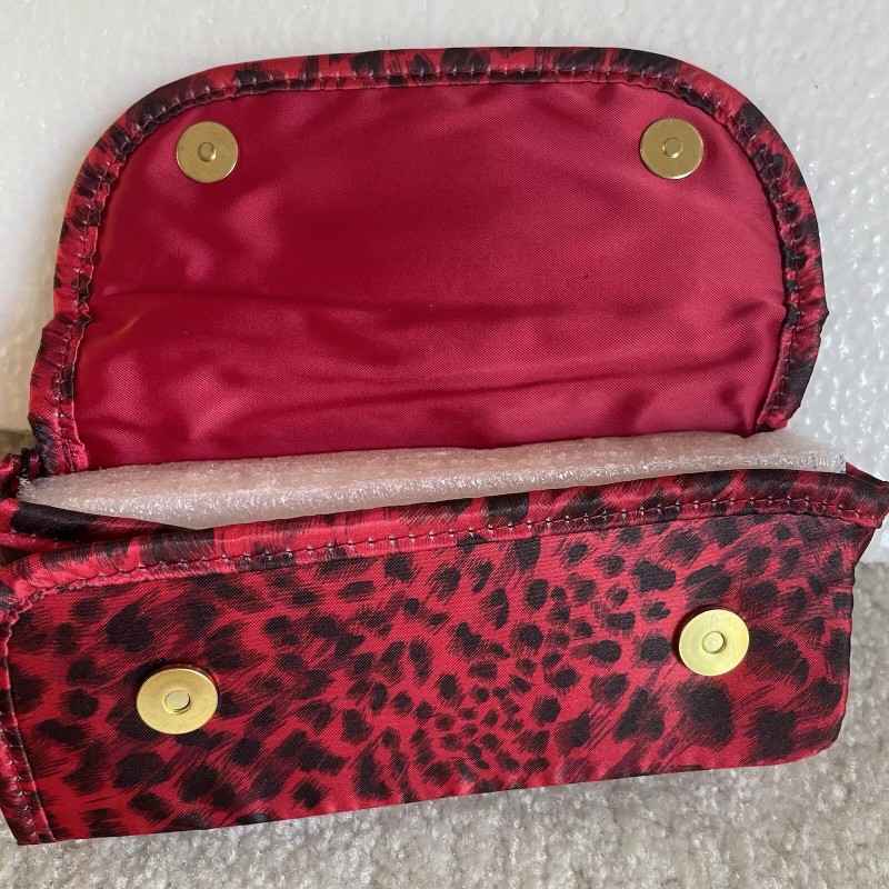 PurseN Adjustable Eye Glass Case. Expandable, Zipper, Magnetic Snaps