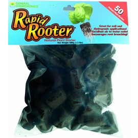 General Hydroponics Rapid Rooter Replacement Plugs, 50 Count