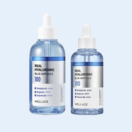 WELLAGE Real Hyaluronic Hyaluronic Acid Ampoule 100ml + 60ml / WELLAGE 웰라쥬 리얼 히알루로닉 히알루론산 앰플 100ml + 60ml