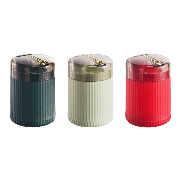 MISNODE 3 PCS Pop-up Automatic Toothpick Dispenser, Household Push-type Storage Box Without Toothpick, Toothpick Canister Container