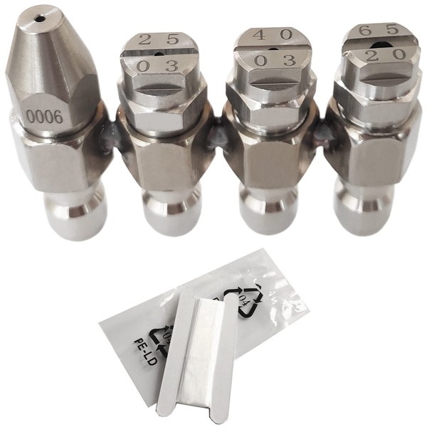 2.5 GPM Pressure Washer Nozzle 030,Jrod Tip Water Cleaning Soft