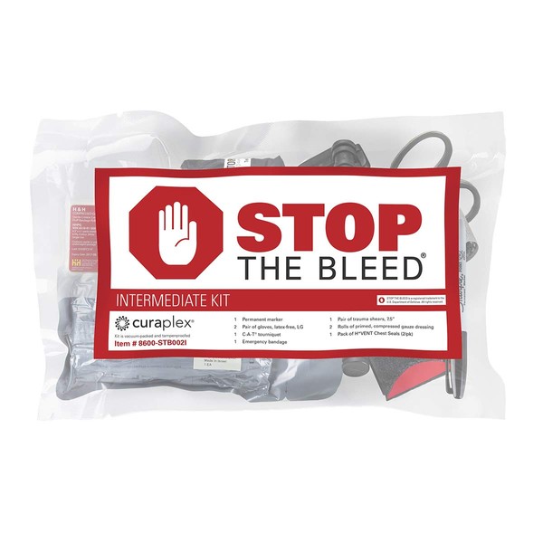 Curaplex Stop The Bleed® Intermediate Kit with CAT Tourniquet