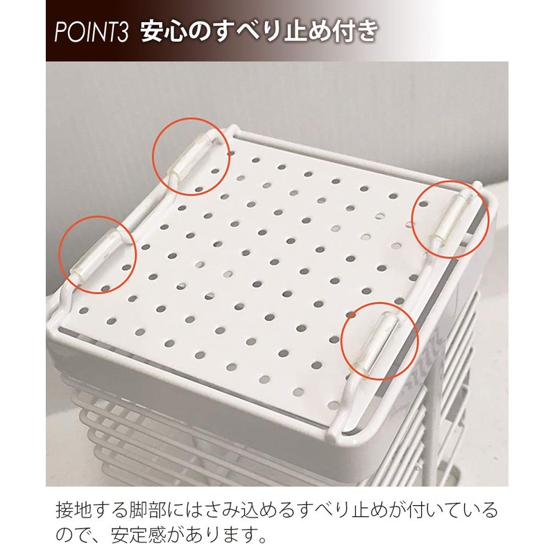 Tenma Upright Tool Stand for Kitchen Tools, Rust-Resistant Design, Can
