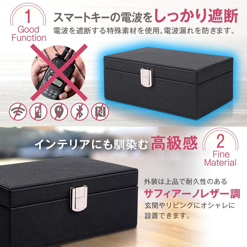 Smart Key Radio Block Case, Radio Wave Blocking Box, Relay