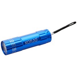 Korjo LED Pocket Torch, for Travel, Blue